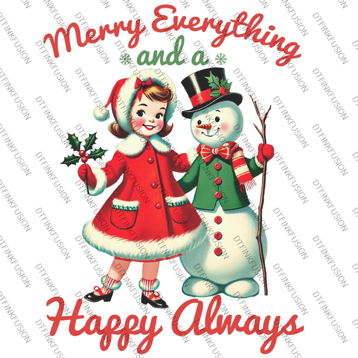 Christmas DTF Prints