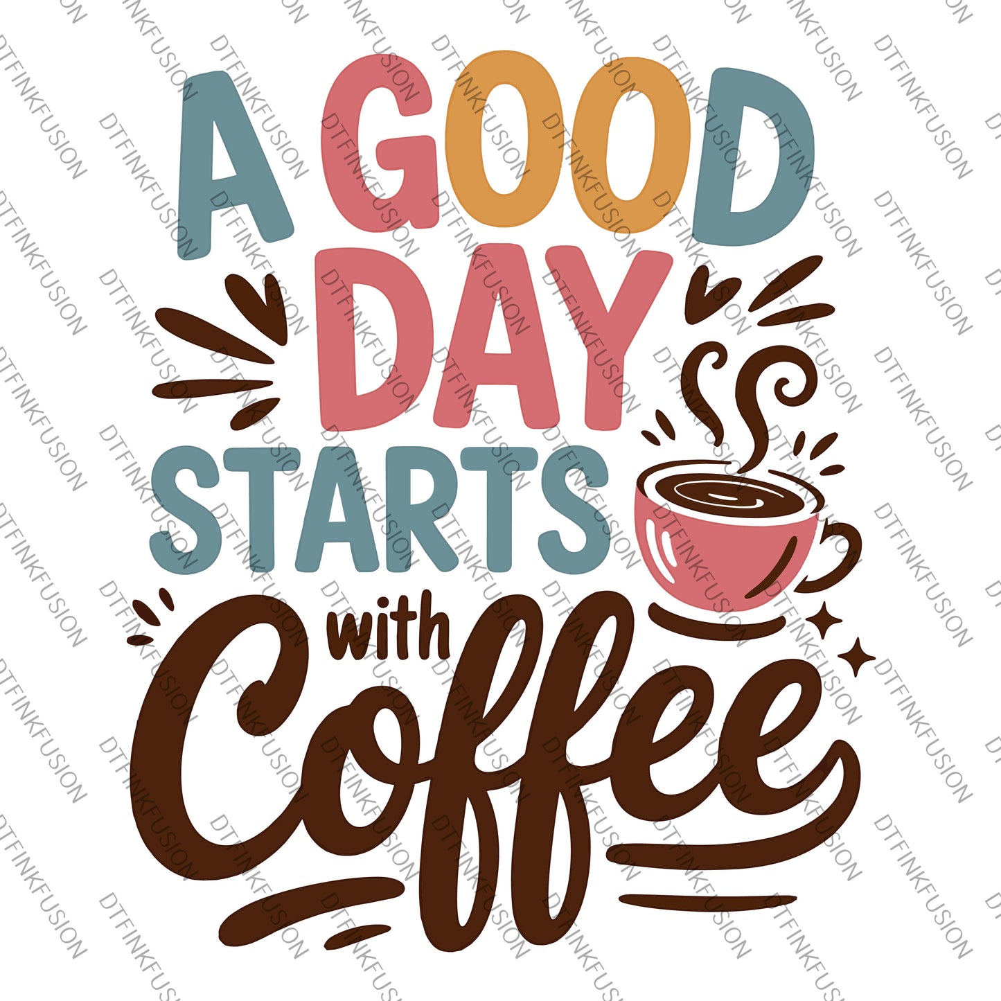 Coffee DTF Print