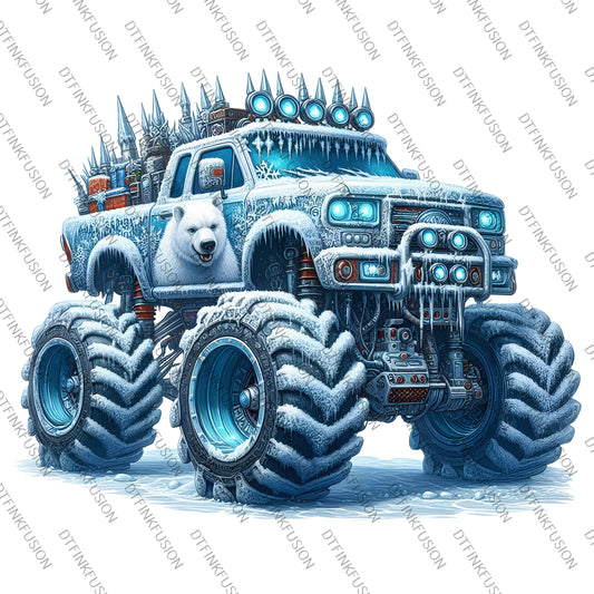 Monster Truck 2 DTF Print