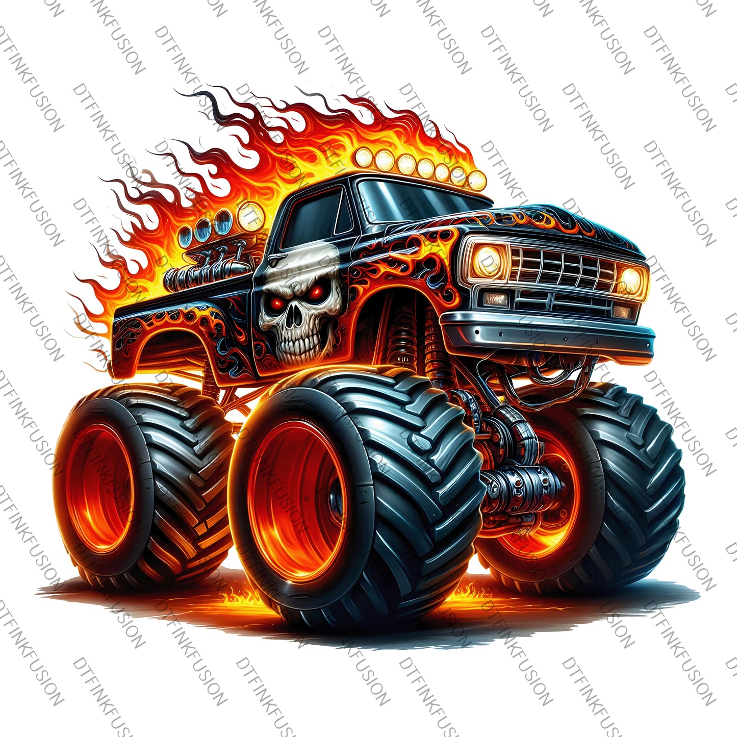 Monster Truck 2 DTF Print