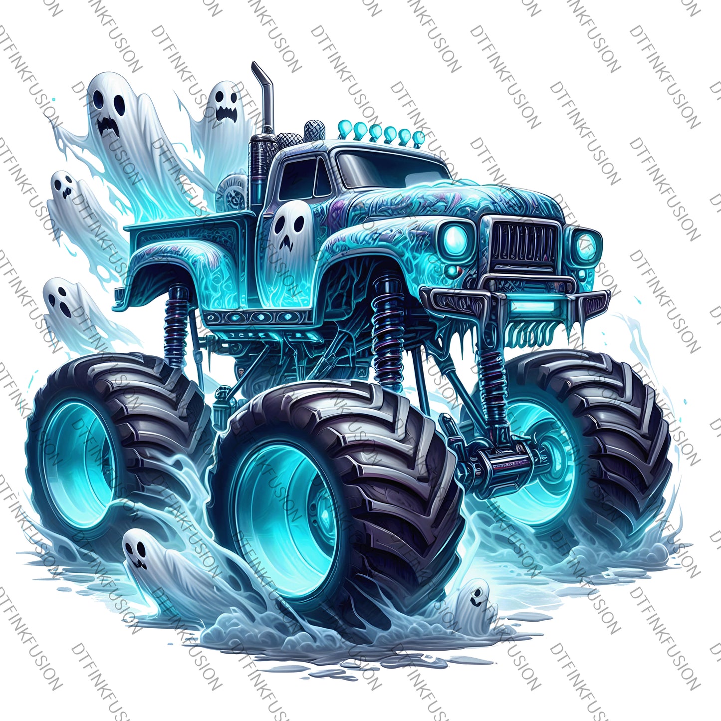 Monster Truck 2 DTF Print