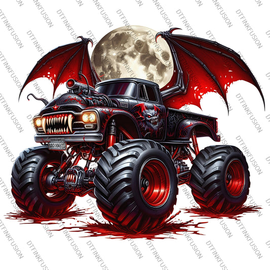 Monster Truck DTF Print