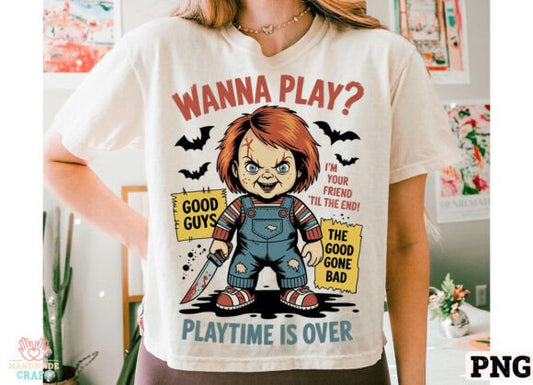 Wanna Play - Playtime is Over T-Shirt