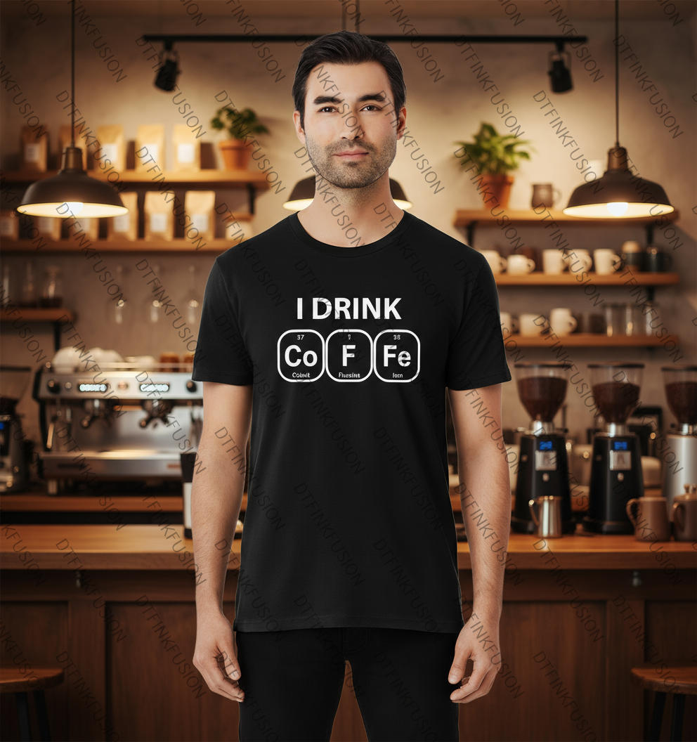 Coffee Periodic Table T Shirt