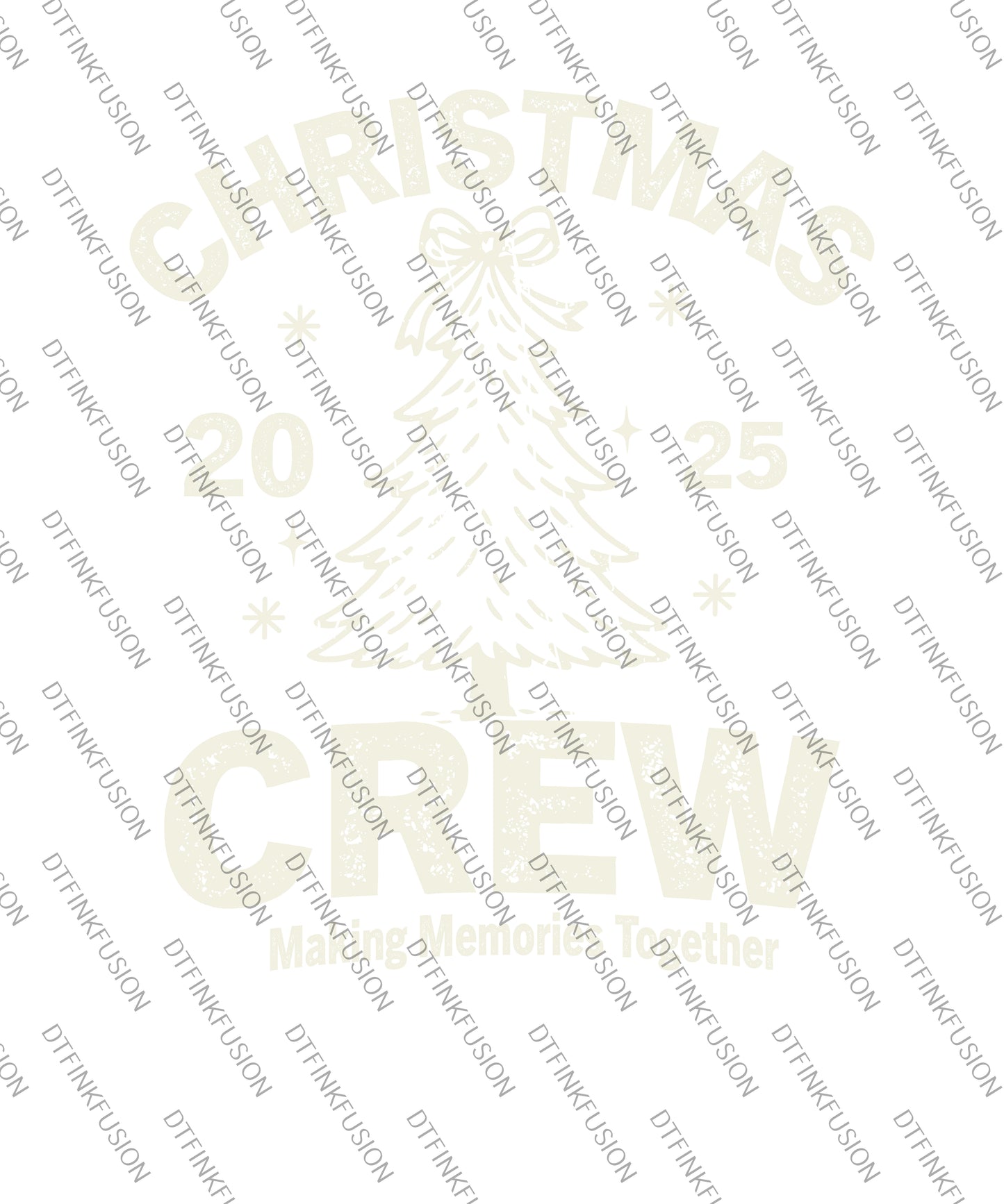 Christmas Crew 2025 DTF Print