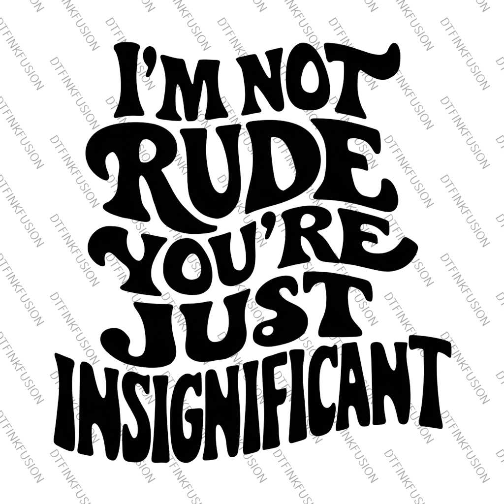Sarcasm DTF Print