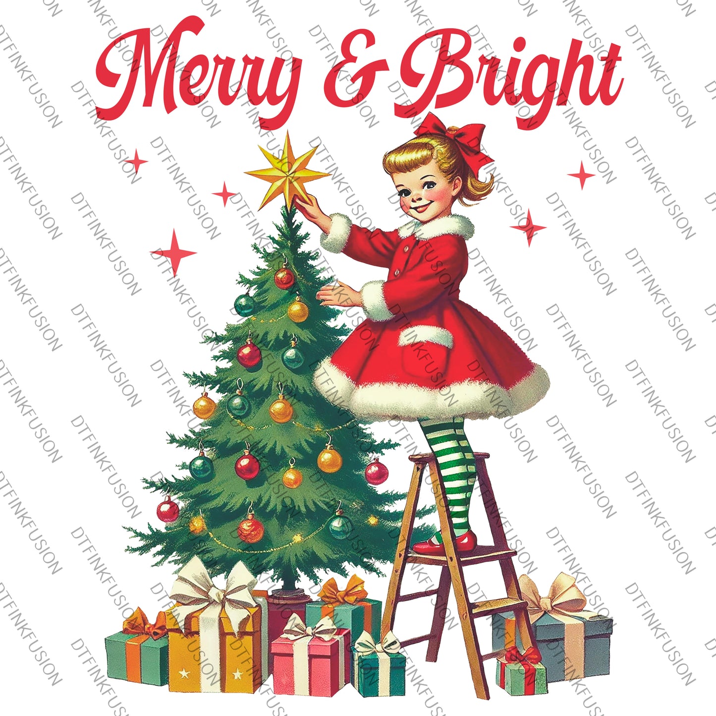Christmas DTF Prints