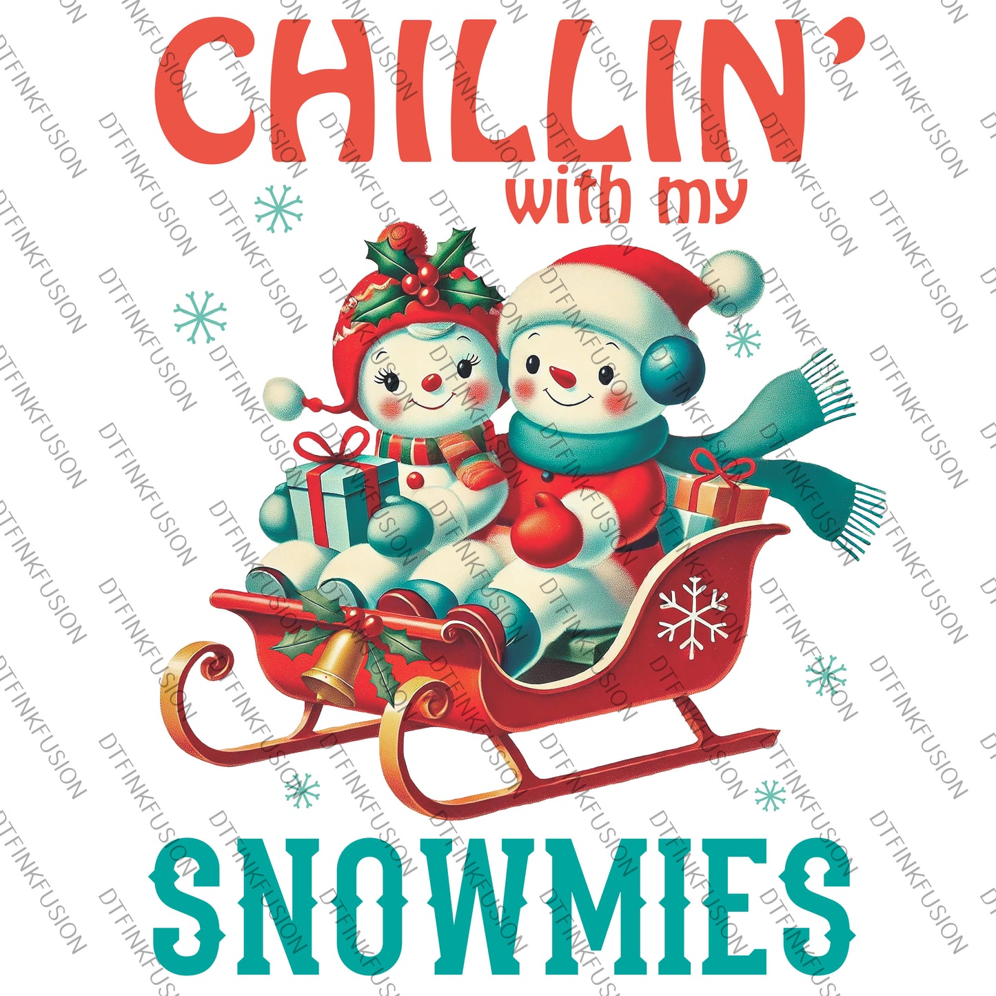 Christmas DTF Prints