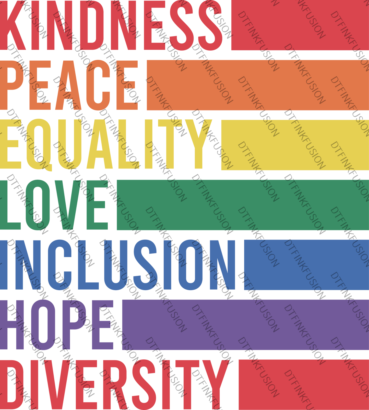 LGBTQI+ DTF Transfers