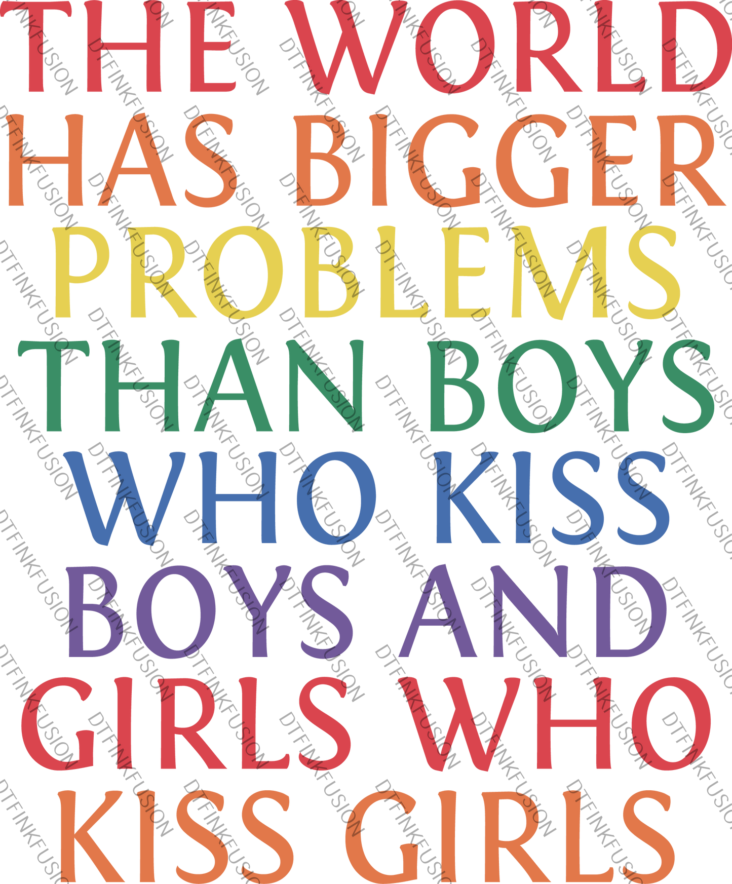 LGBTQI+ DTF Transfers