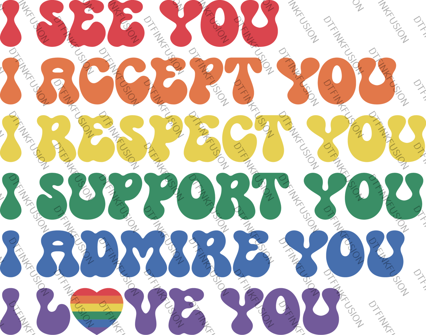 LGBTQI+ DTF Transfers