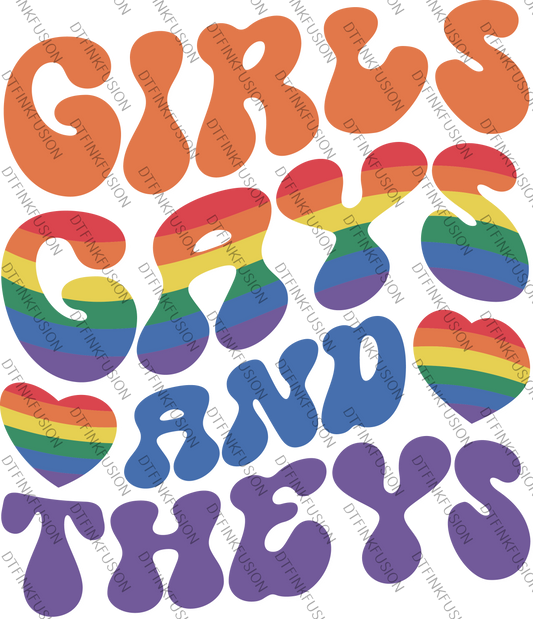 LGBTQI+ DTF Transfers