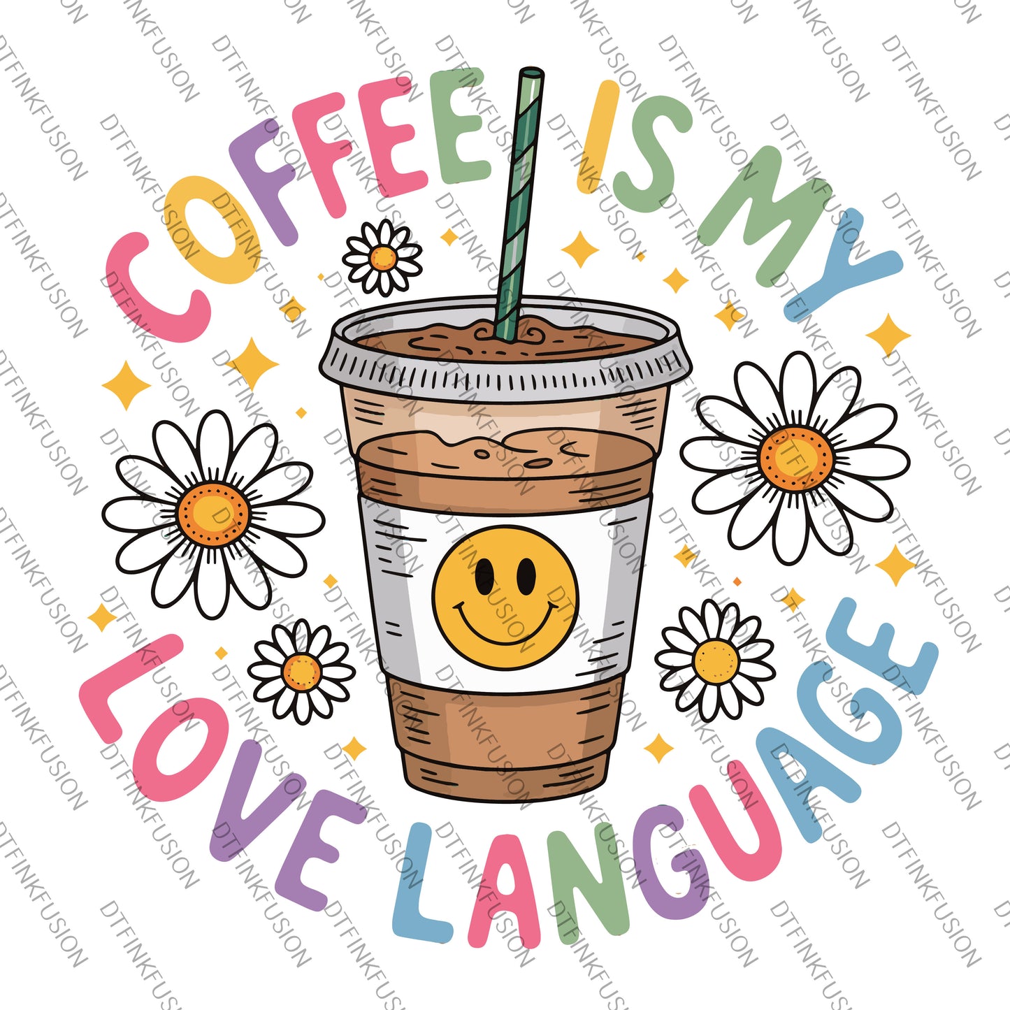 Coffee DTF Transfers