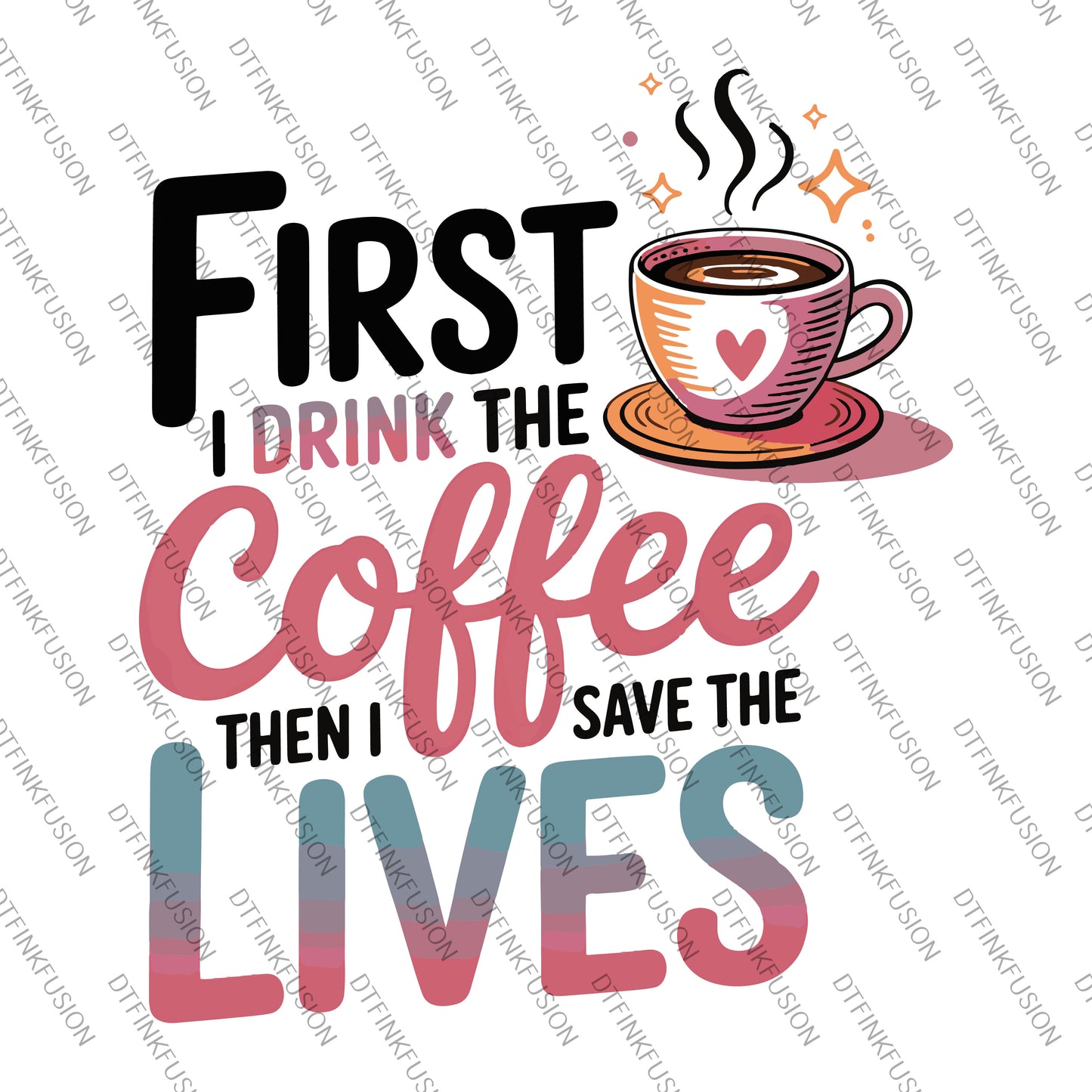 Coffee DTF Transfers