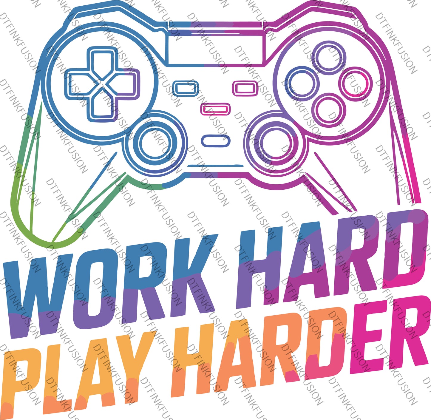 Gaming DTF Print