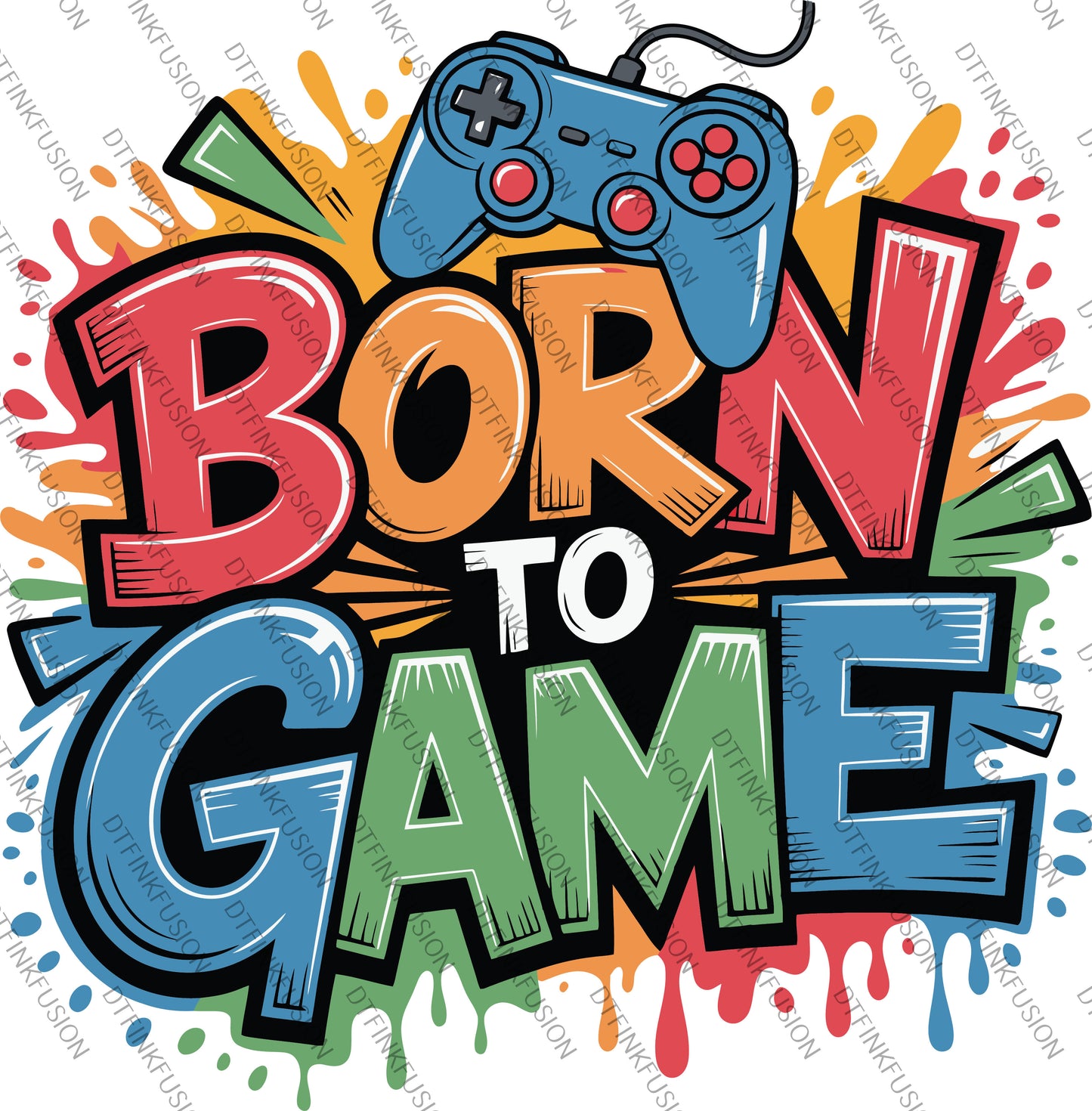 Gaming DTF Print