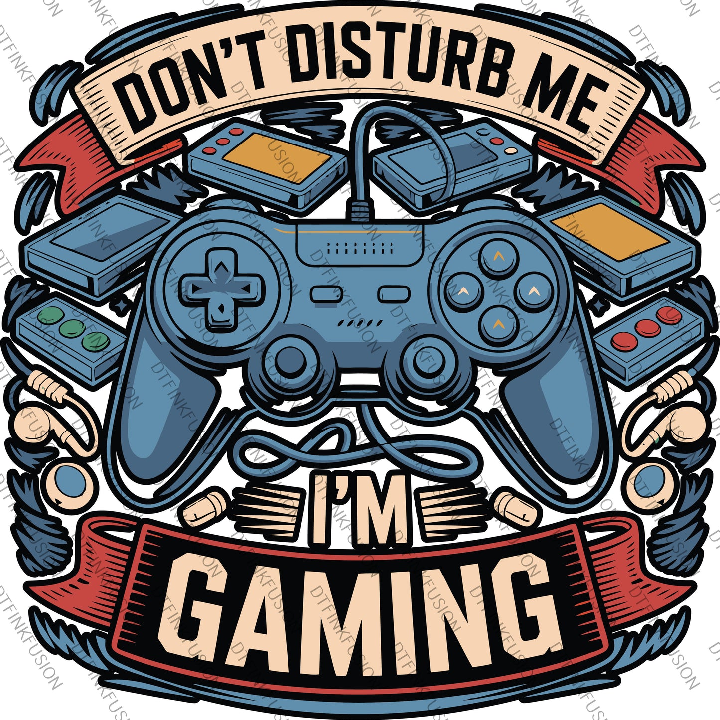 Gaming DTF Print
