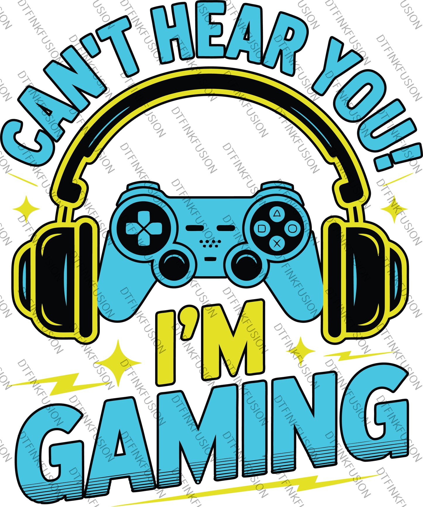 Gaming DTF Print