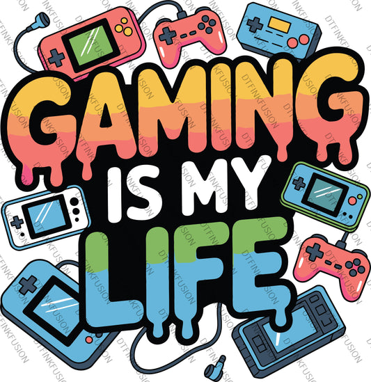 Gaming DTF Print