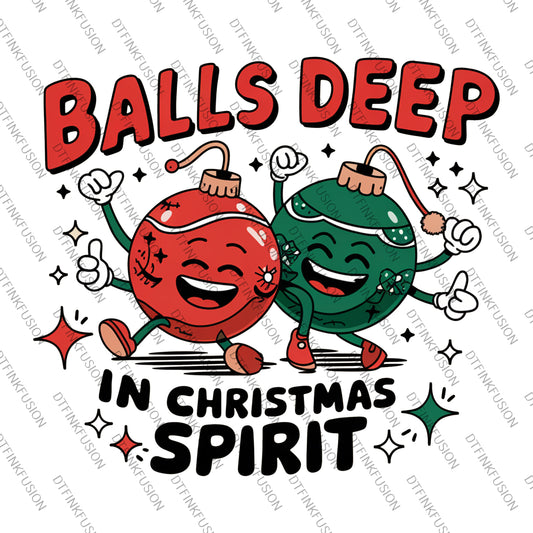 Christmas DTF Print