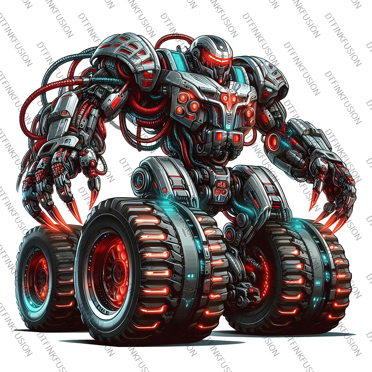 Monster Truck 2 DTF Print
