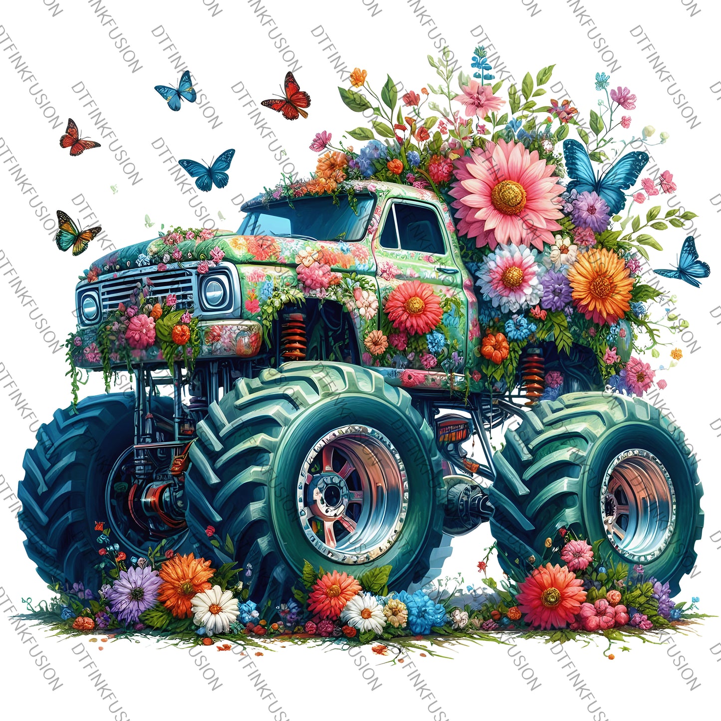 Monster Truck 2 DTF Print