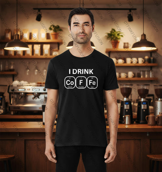 Coffee Periodic Table T Shirt
