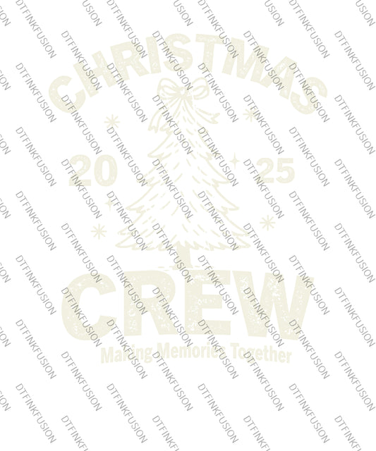 Christmas Crew 2025 DTF Print