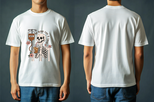 My Blood Type is Coffee T Shirt