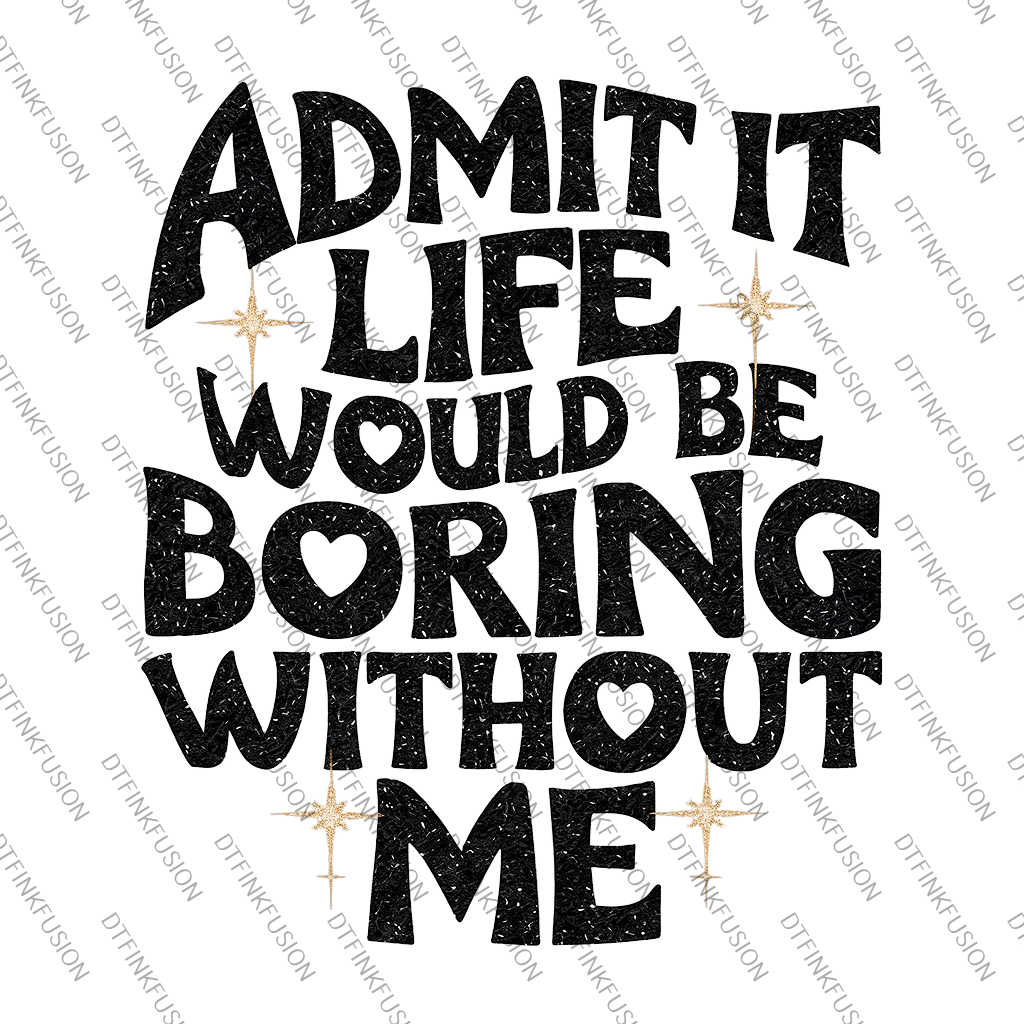 Sarcasm DTF Print