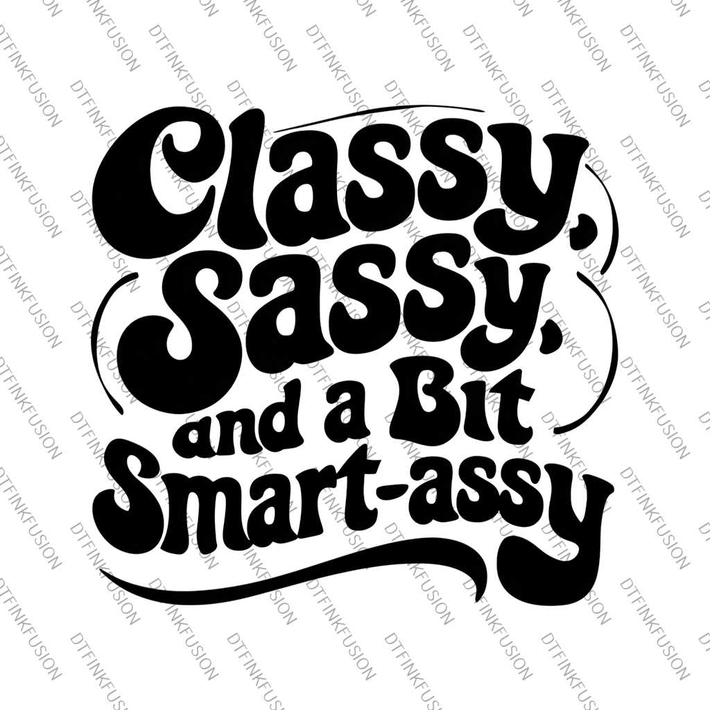 Sarcasm DTF Print