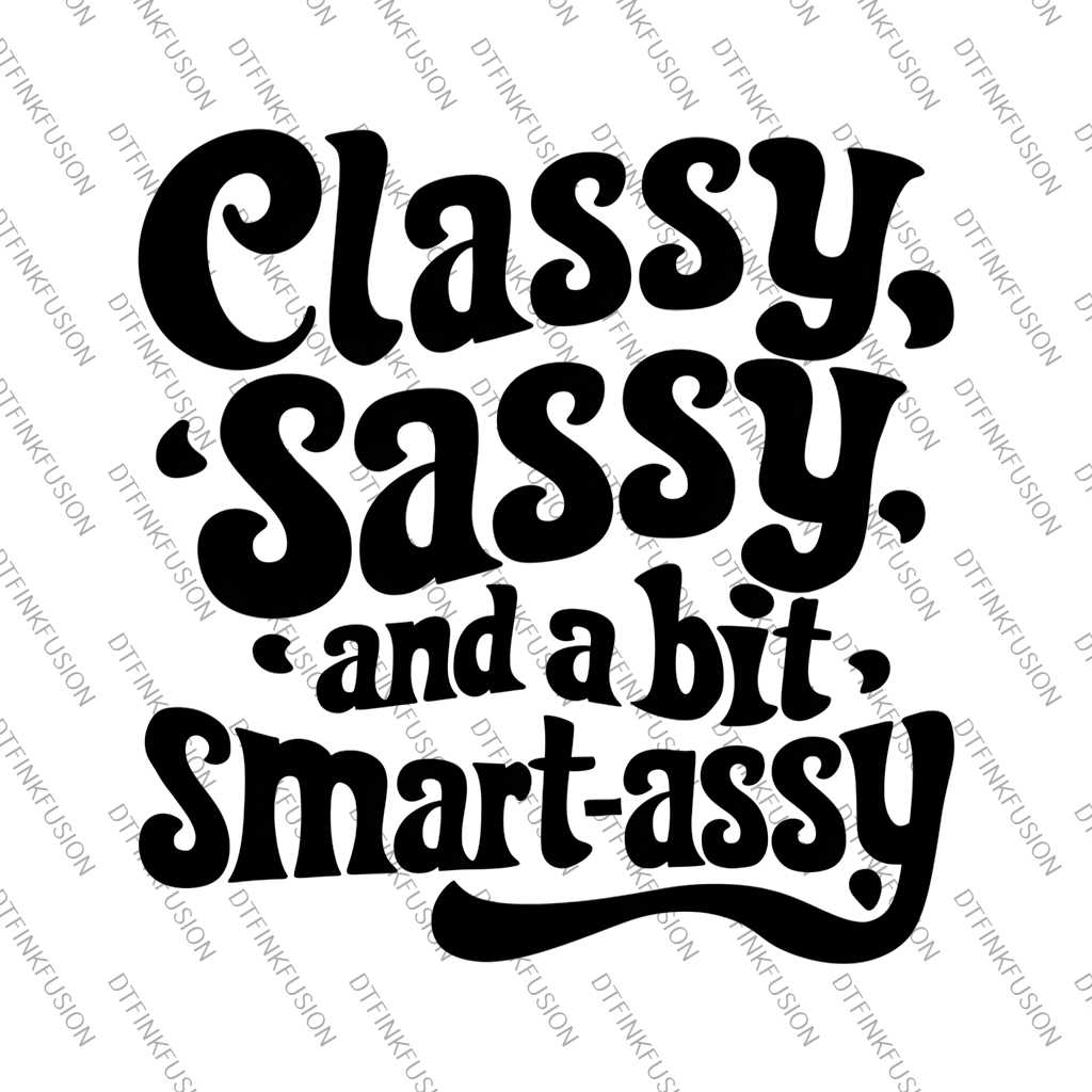 Sarcasm DTF Print
