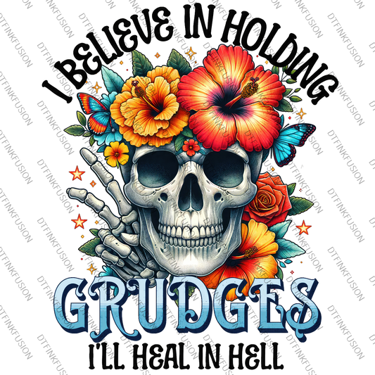 Skull Holding Grudges